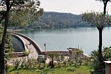 Marathon Lake with the dam built in 1926