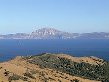 View from Spain to Morocco