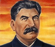 1941 Krigspropaganda portræt af Stalin  
