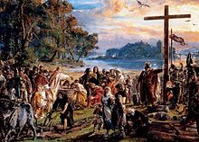 Matejko's baptism of Poland 966