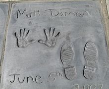 Matt Damon's prints