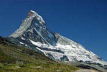 Matterhorn in den Schweizer Alpen