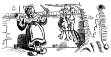 Single scene from Max and Moritz