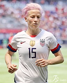  Megan Rapinoe (maj 2019)