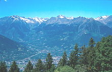High mountains of the Alps: Texelgruppe near Meran