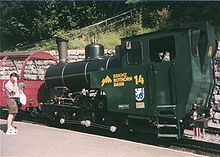 New light oil-fired H 2/3 of the Brienz-Rothorn Railway