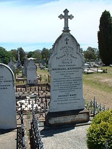 La tomba del sergente Kennedy a Mansfield