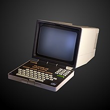 1985 Τερματικό Alcatel Minitel με πληκτρολόγιο μη-AZERTY