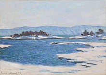 Fjord à Christiania , painting by Claude Monet (1895).
