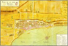 City map of Montreal (1725)