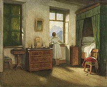 Main functions of the window: illumination, ventilation, view, wall division (Moritz von Schwind: Morgenstunde)