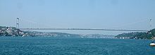 Le sultan Mehmet le pont du Conquérant sur le Bosphore