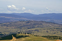 Mount Stromlo set fra Telstra Tower