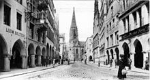 View of Prinzipalmarkt around 1900