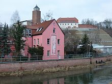 Mühlgraben and Burgberg in Eilenburg