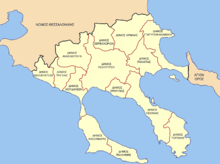 Ubicación de Chalcidice.  