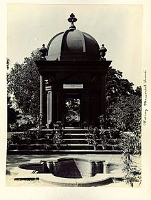 Kapinan muistomerkki Jhansi, 1900