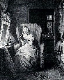 Catherine, gelooft dat de enge romans die ze leest waar zijn