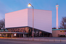 NDR-Landesfunkhaus Hannover, on the left the large broadcasting hall (Lage52 .3602759 .742055 )