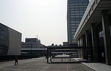 NHK broadcasting center in the Jinnan district, Shibuya, Tokyo.