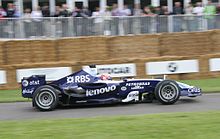 2007 m. Gudvudo greičio festivalyje Nakajima vairuoja "Williams Williams FW29" bolidą.