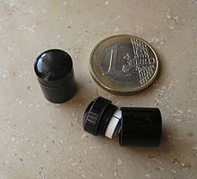Two geocache containers size Nano