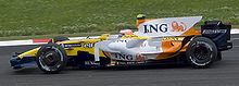 Piquet získal první body v kariéře F1 při Velké ceně Francie 2008.