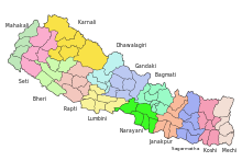 Suddivisioni amministrative del Nepal