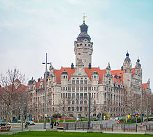 New town hall, since 1905 seat of the city administration (2013)