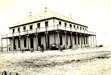 Hotel Edwards, New Ulysses, miután a várost 1909-ben elköltöztették.