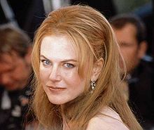 Nicole Kidman (Satine) ved filmfestivalen i Cannes i 2001