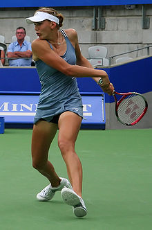 Nicole Vaidišova 2006 m. tarptautiniame "Medibank International" turnyre Sidnėjuje, Australijoje.
