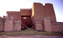 Reconstruction of the gate dedicated to the god Adad