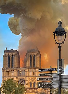 Fire on 15 April 2019
