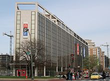 La sede de la Radio Pública Nacional, situada en Mount Vernon Square  