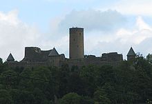The Nürburg as namesake for the car race track