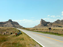 Scotts Bluff in Nebraska