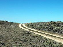 South Pass in Wyoming, the most comfortable passage over the Rocky Mountains