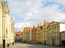 View from the stairs of the town hall