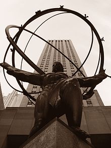 Atlase kuju, New York City