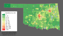 Population density (2010)
