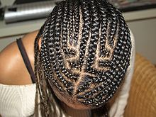 Une coiffure tressée