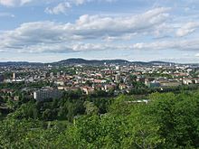 Oslo, from the direction of Ekeberg (2005)