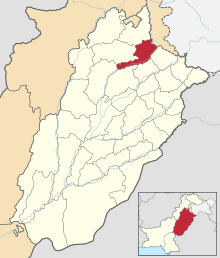 Lokasi jhelum