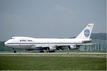 Pan Am var det første flyselskab, der benyttede 747'eren.  