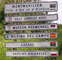 Jumelage de Montmorrillon