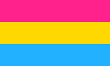 Pansexuální vlajka hrdosti