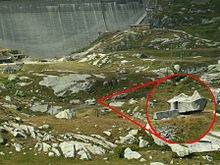 Camouflage of stationary equipment (tank turret of the San Carlo artillery plant) by recording structures of the surroundings