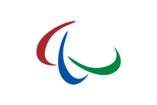 Neutrale Flagge der Paralympics.