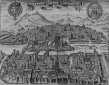 Paris around 1600: An engraving by Claude Chastillon